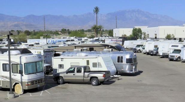 Desert Storage and RV Parking Photo