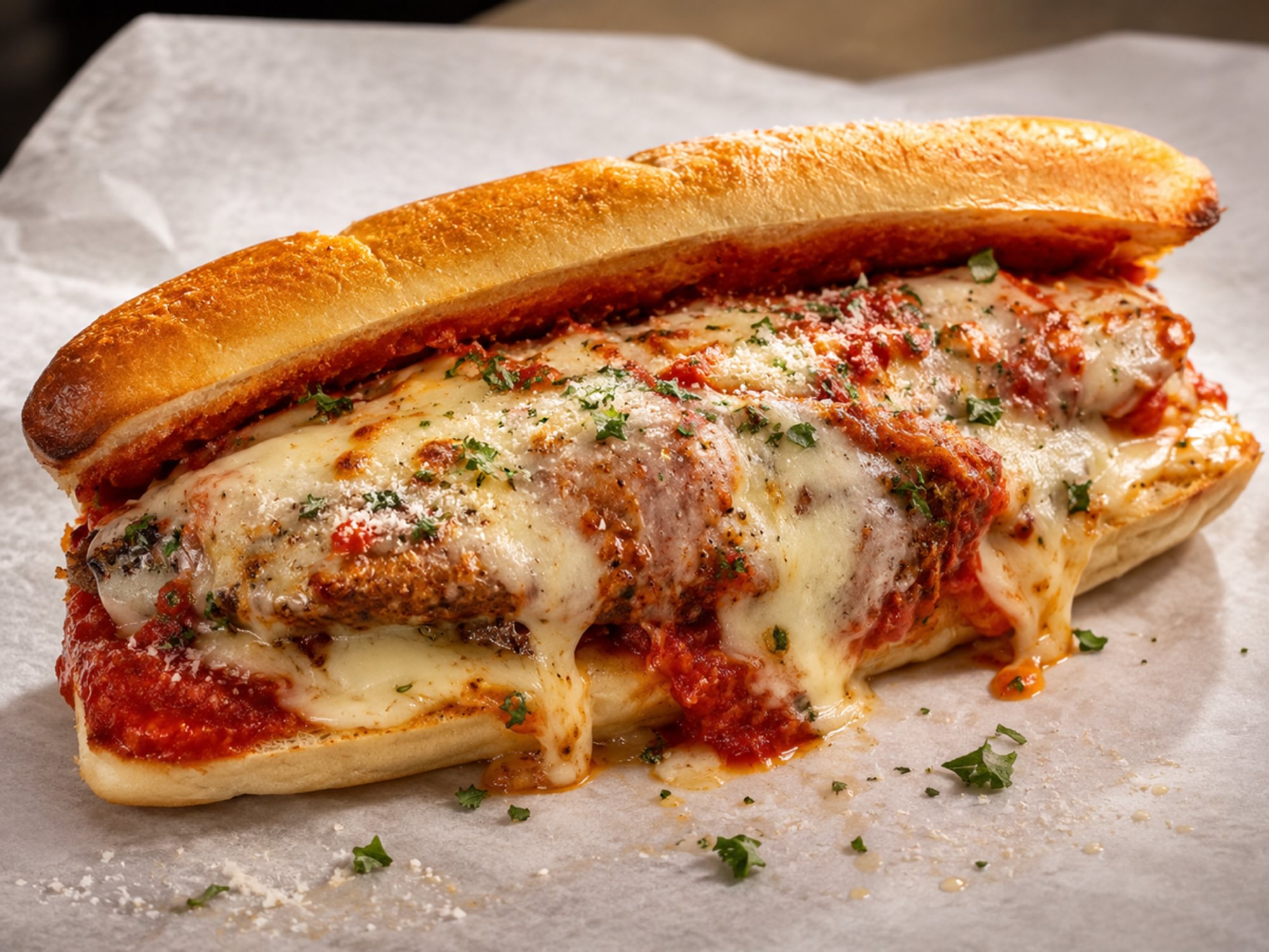 Chicken Parmesan Sandwich