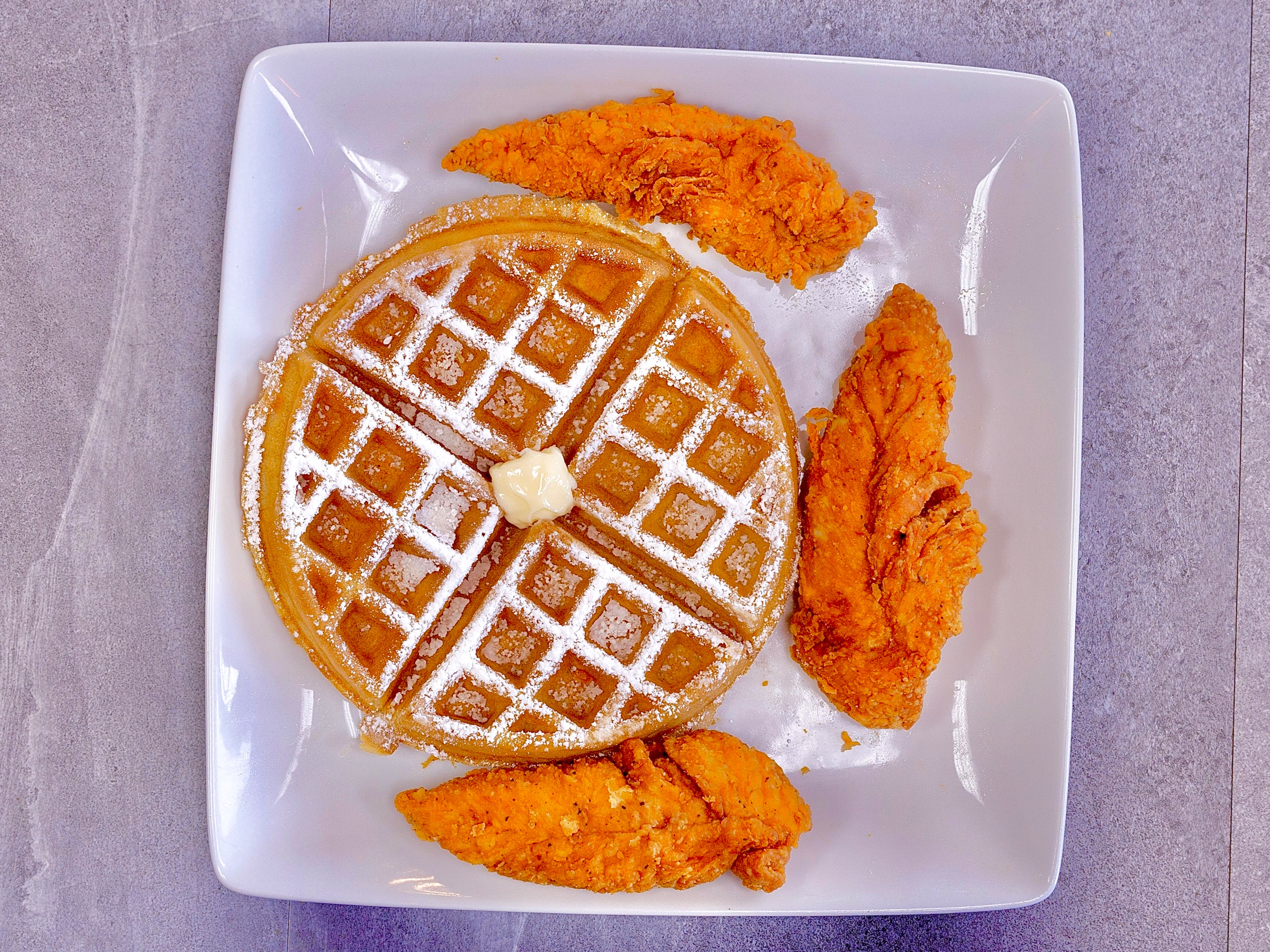 15 Tenders 3 Waffles