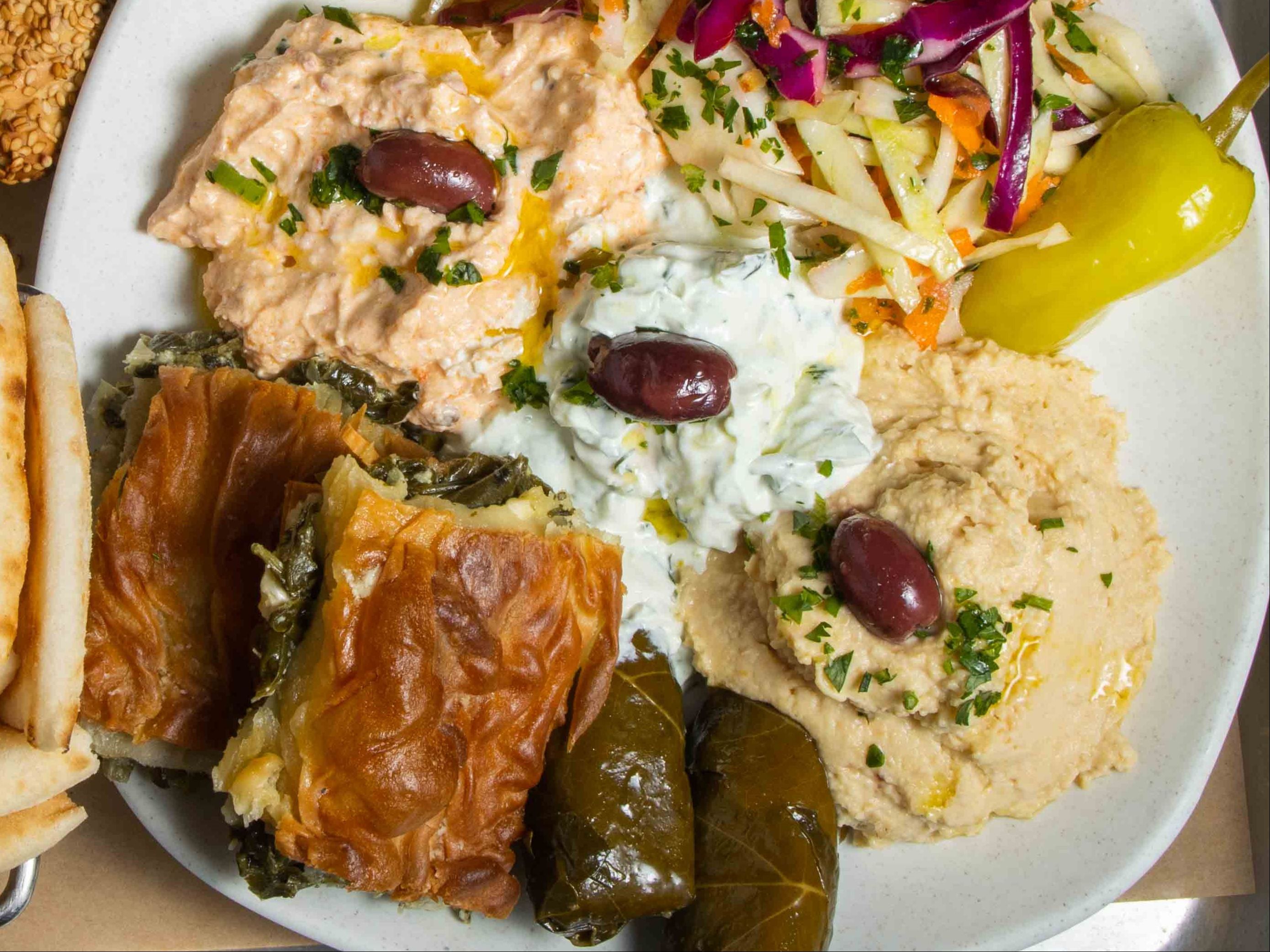 The Big Greek Mezze Platter