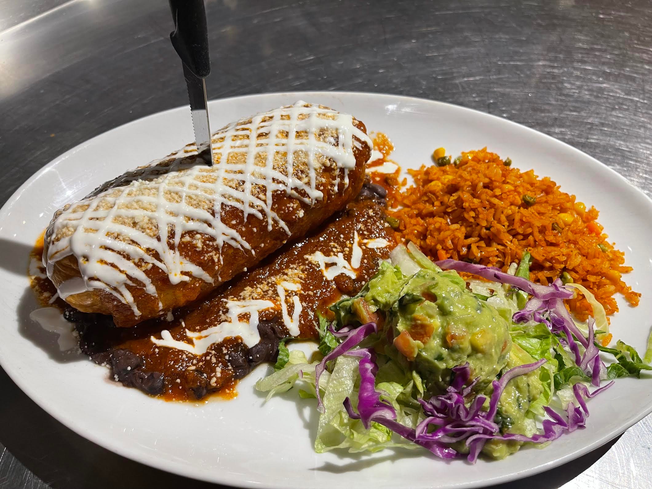 CHIMICHANGA PLATE
