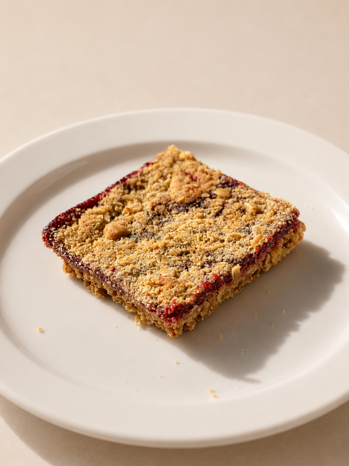 Raspberry Oatmeal Bar