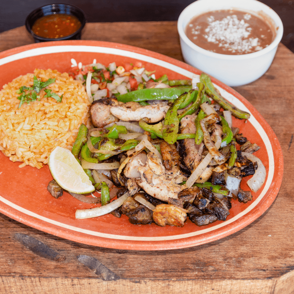 Plate Fajitas