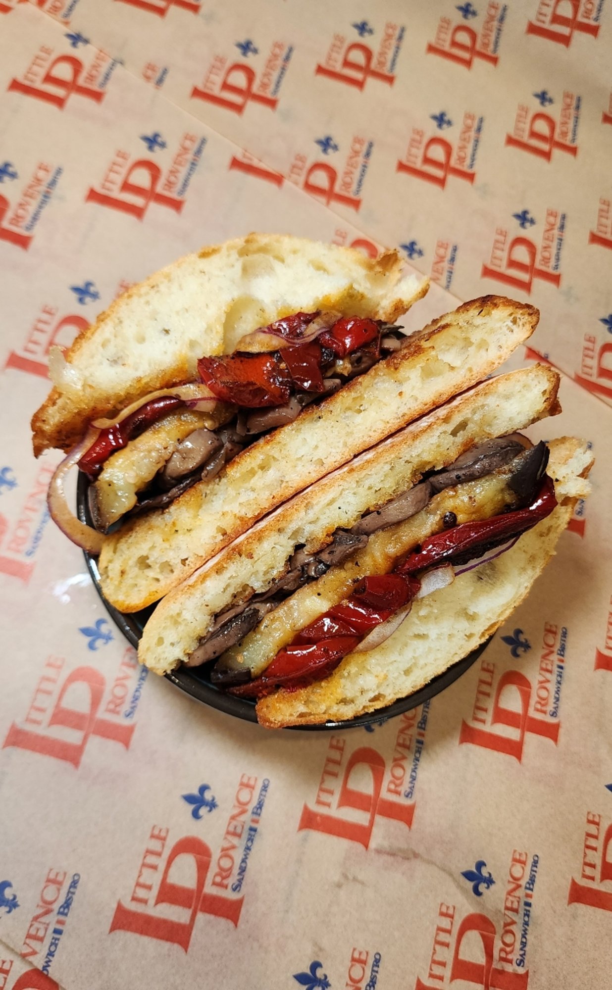 Eggplant Steak Sandwich