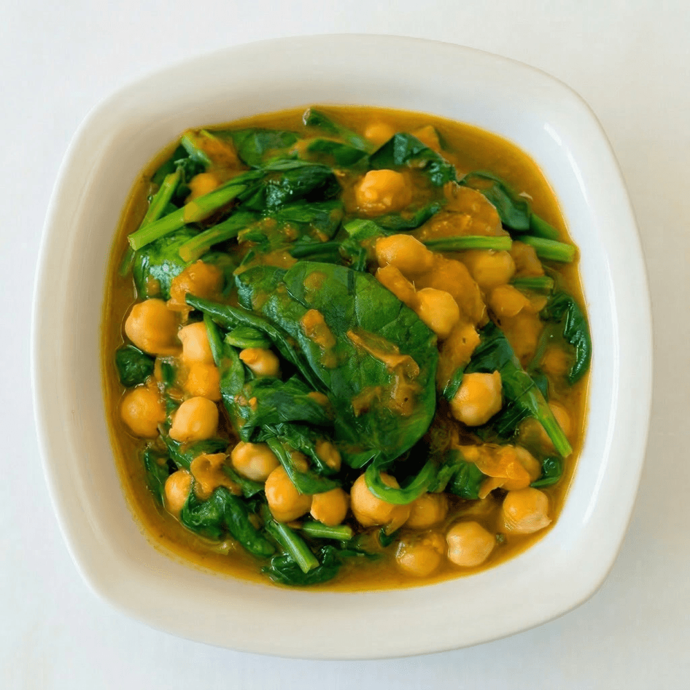 Combo Chana Saag - Baby Spinach, Garbanzo & Tomato Curry