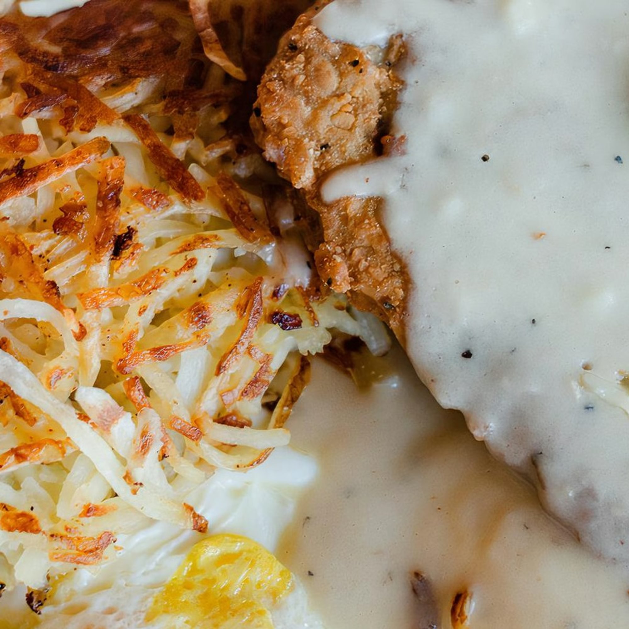 Chicken Fried Steak & Eggs