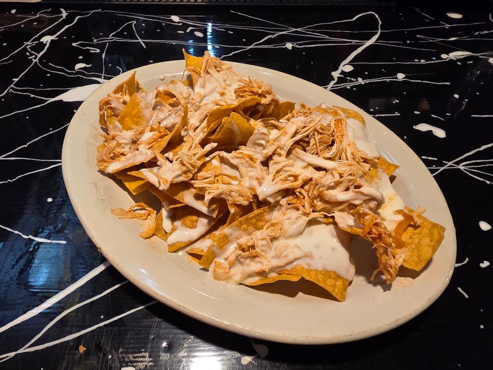 Shredded Chicken Nachos