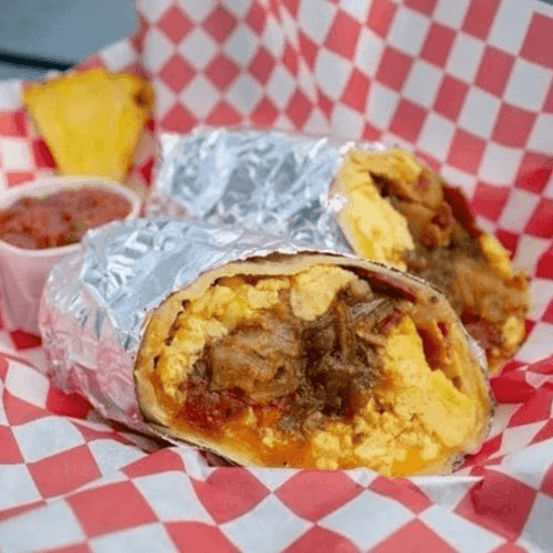 Wendy's Bomber (Breakfast Burrito)