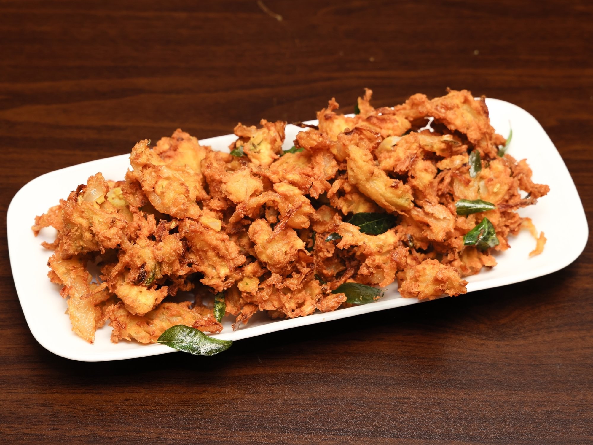 Onion & Spinach Pakoda