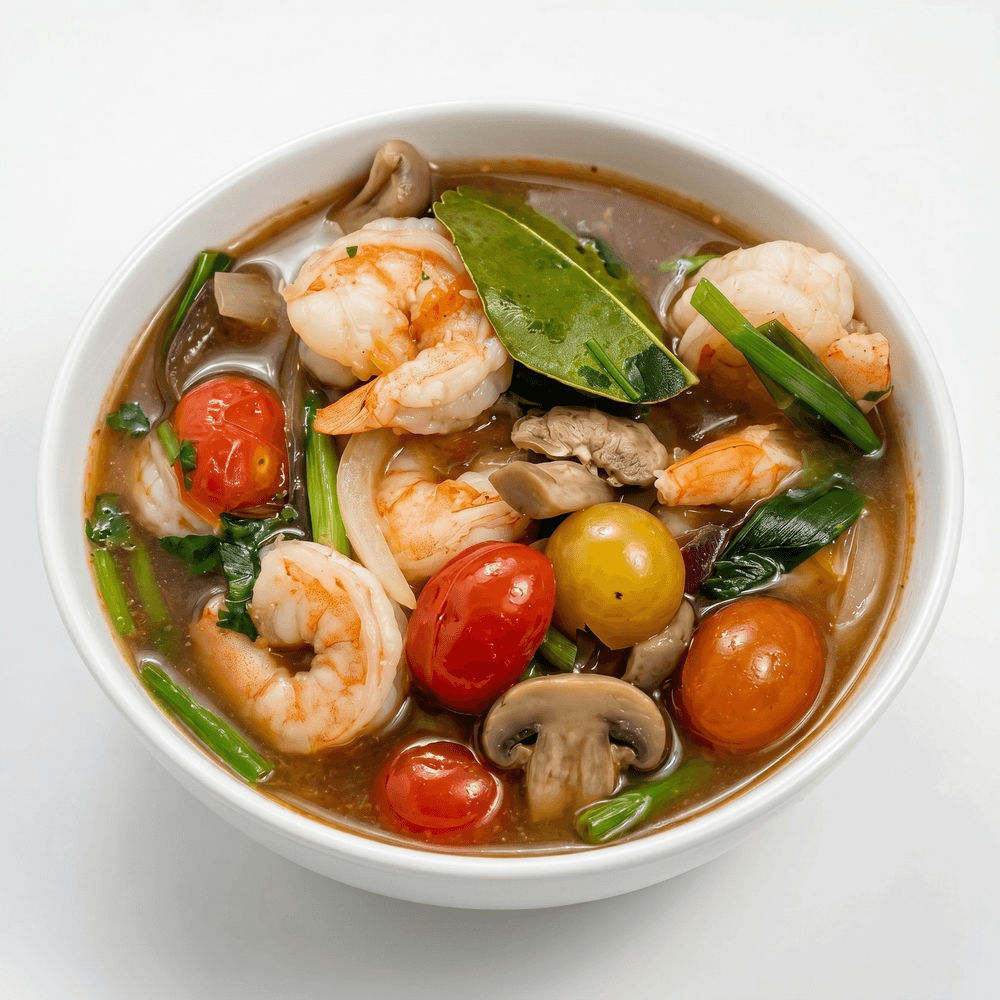 Tom Yum Goong (Spicy Shrimp Soup)
