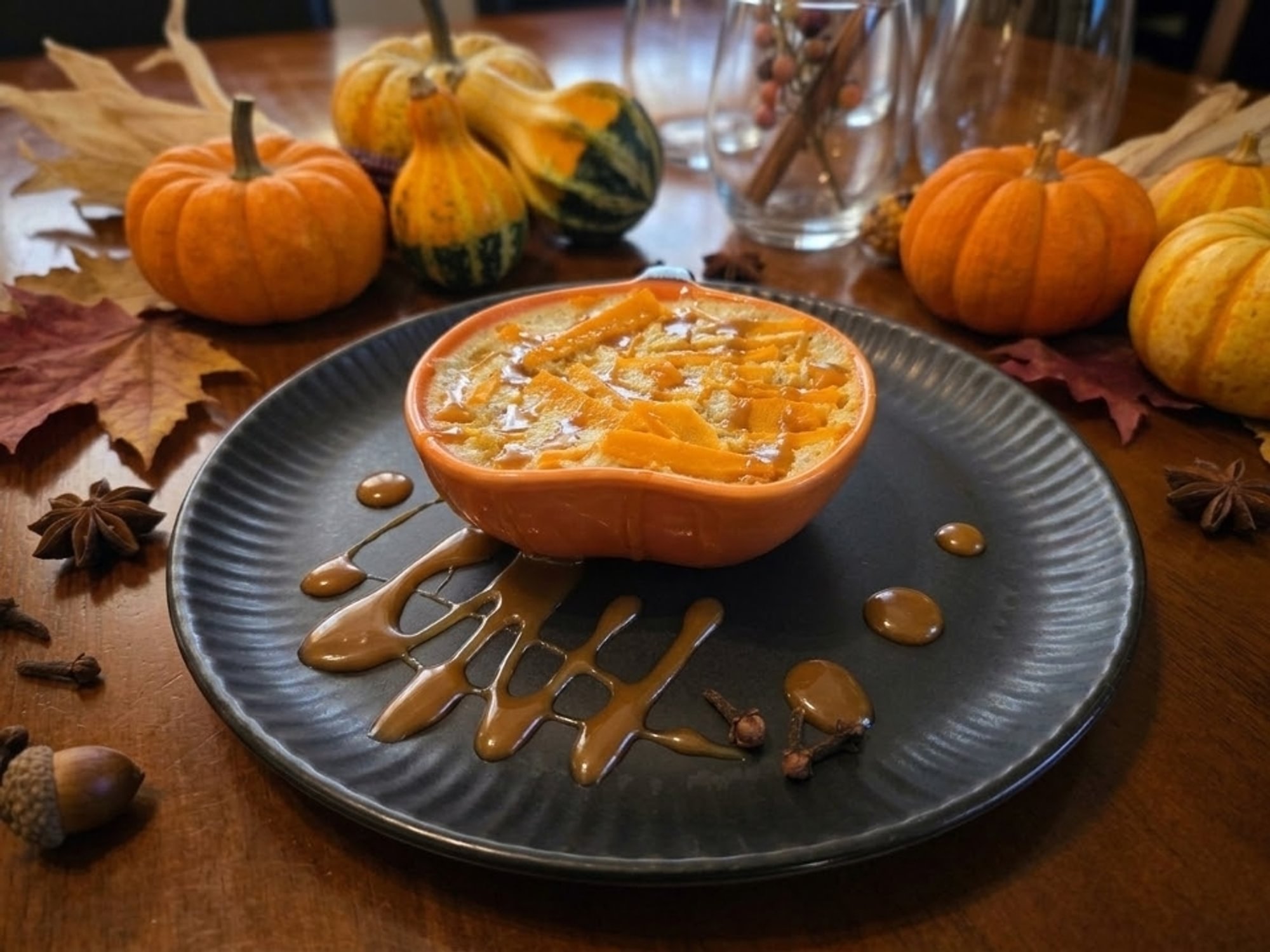 Pumpkin Thai Custard