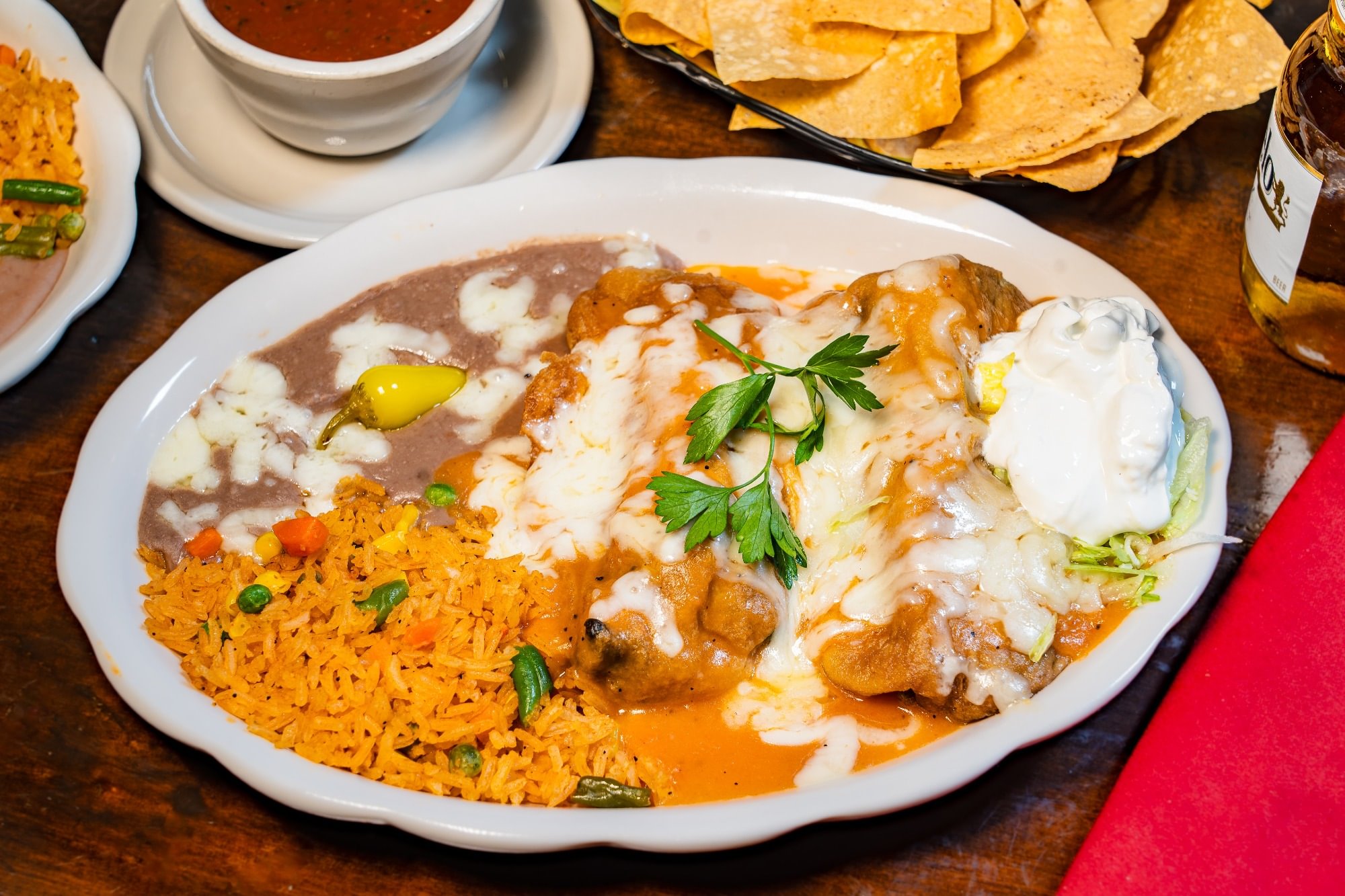 9. Two Chile Rellenos