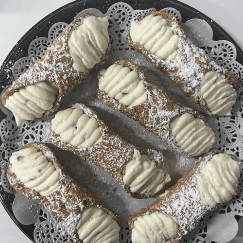 Homemade Cannoli