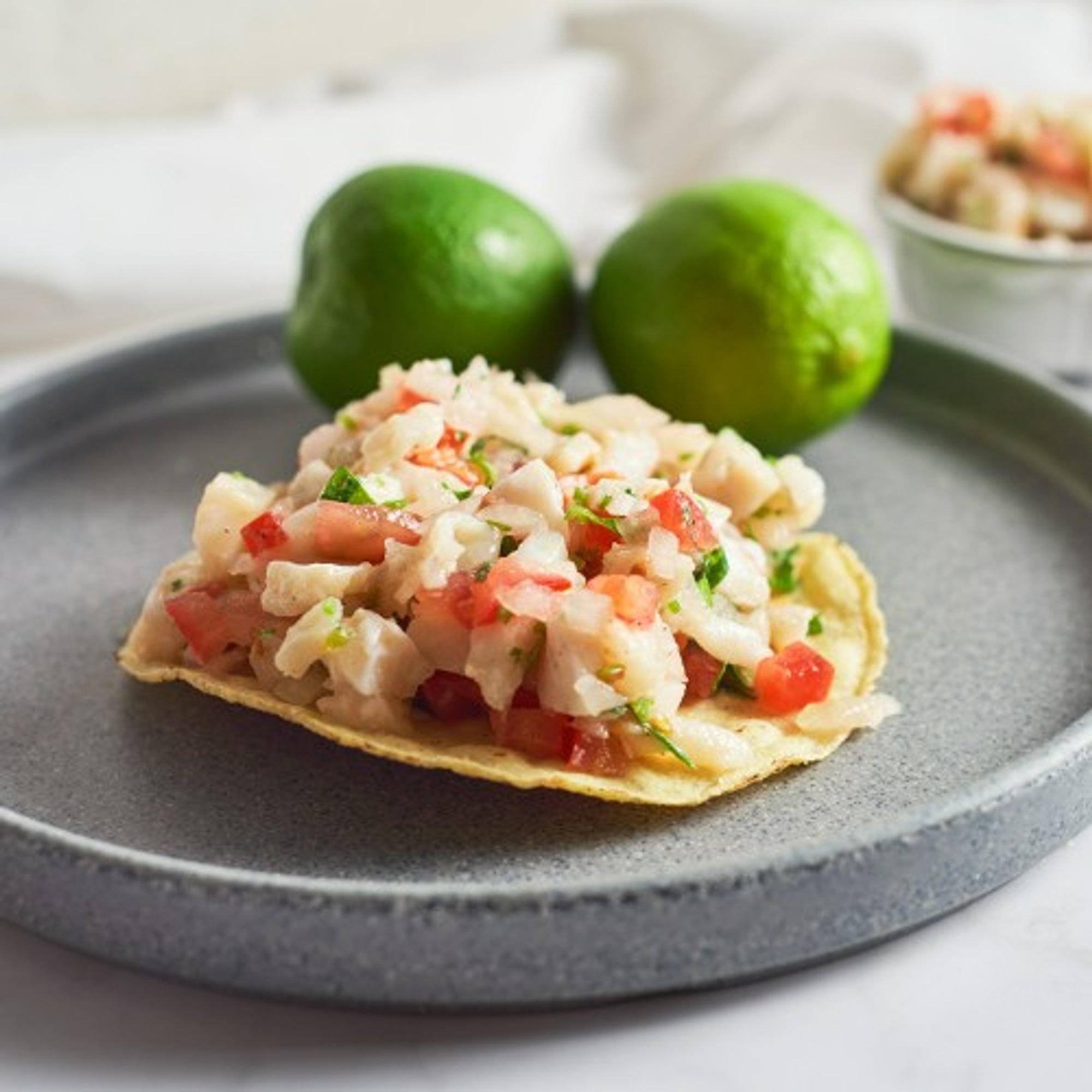 Ceviche Tostada