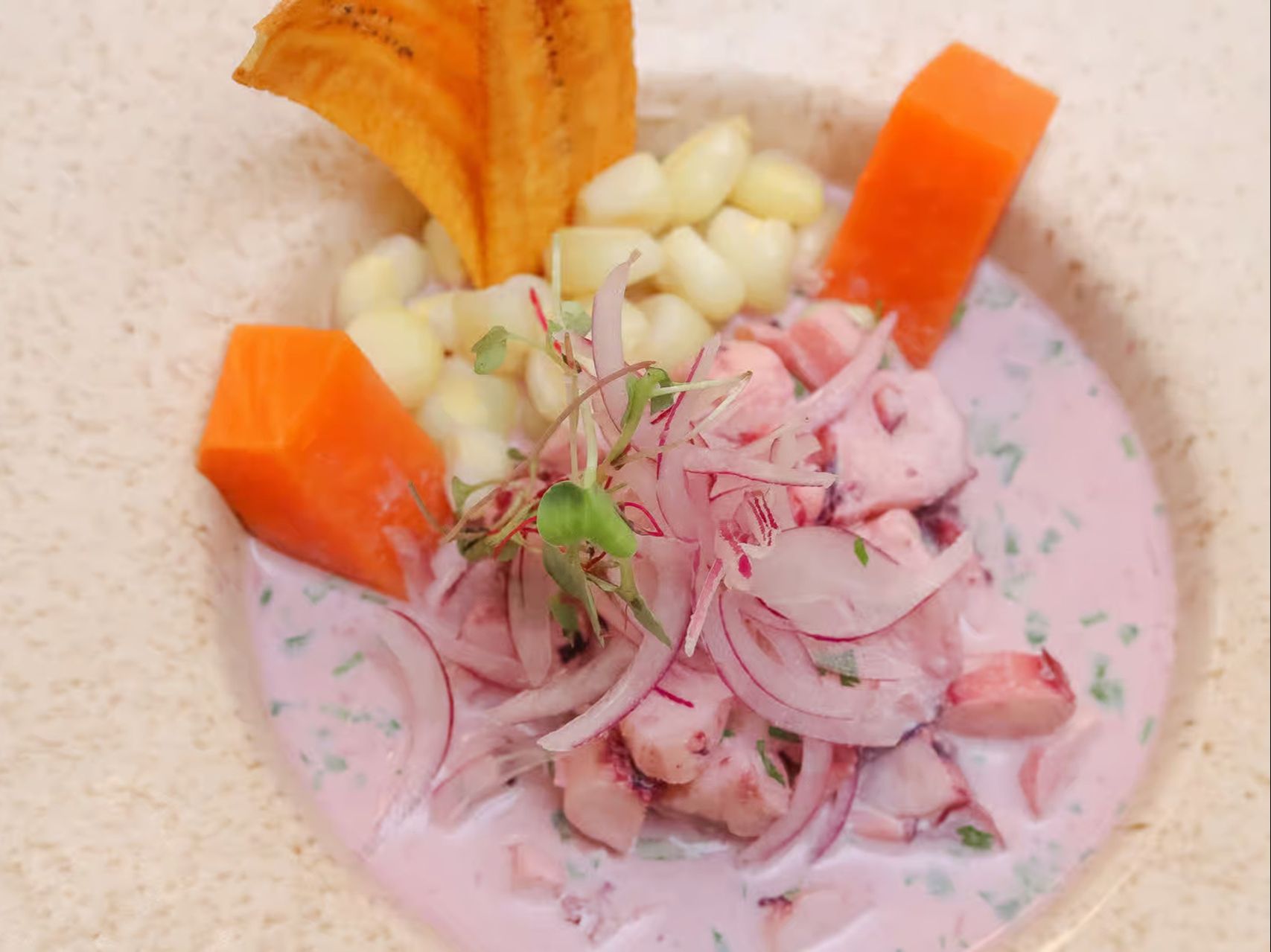 Ceviche De Pulpo Y Camaron