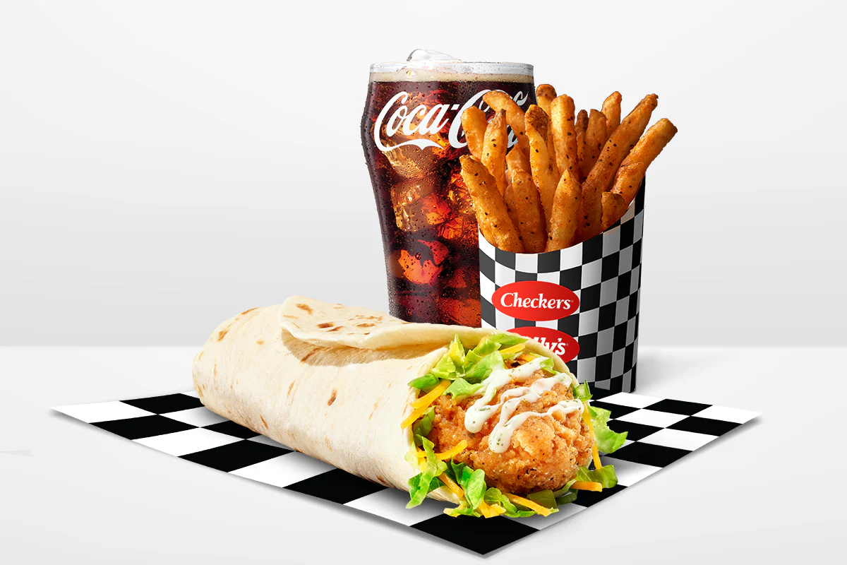 Fry Seasoned Chicken Tender Wrap Combo