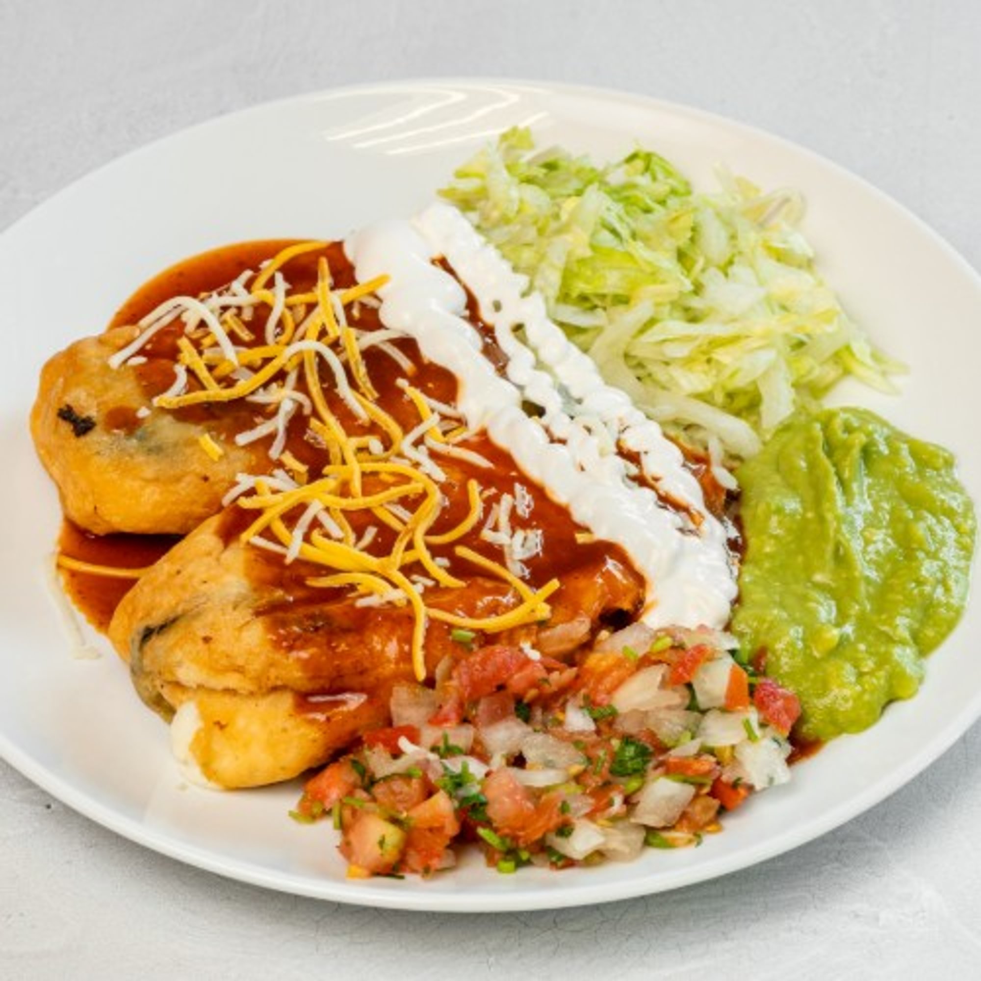 Two Chiles Rellenos