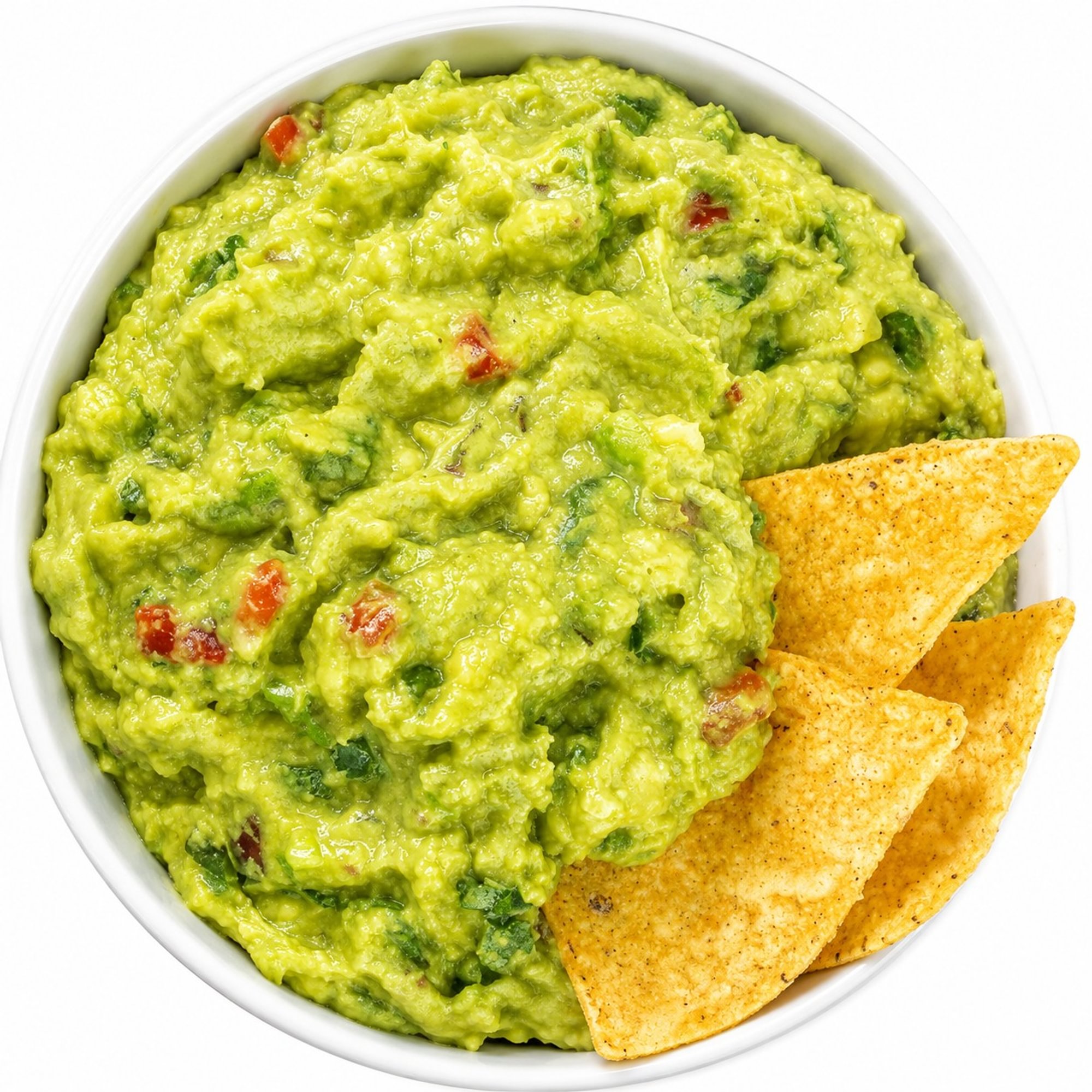 Fresh Guacamole With Chips
