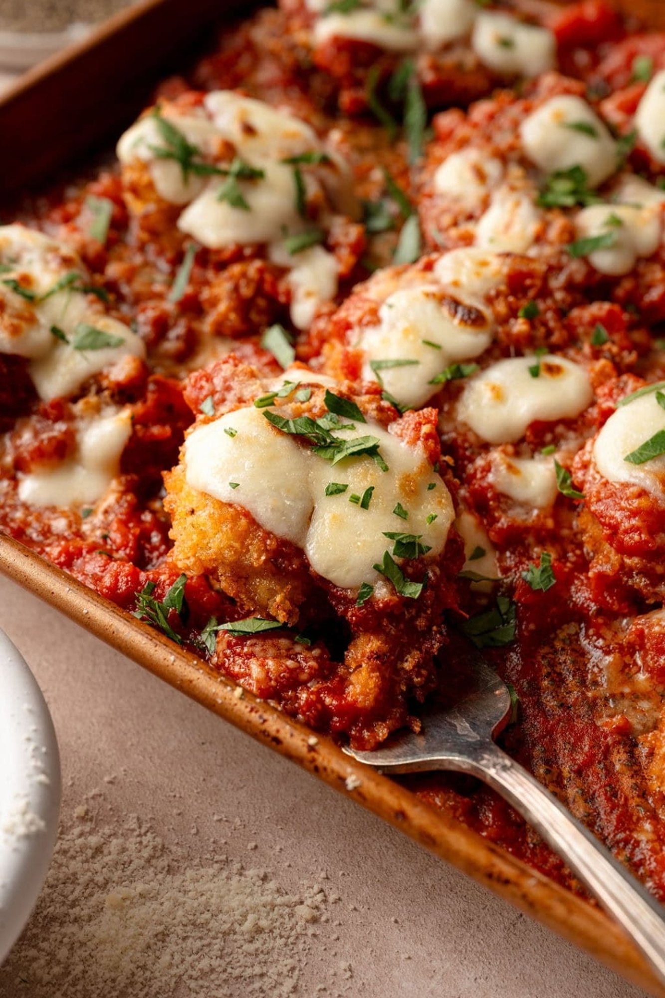 Shrimp Parmesan Pasta