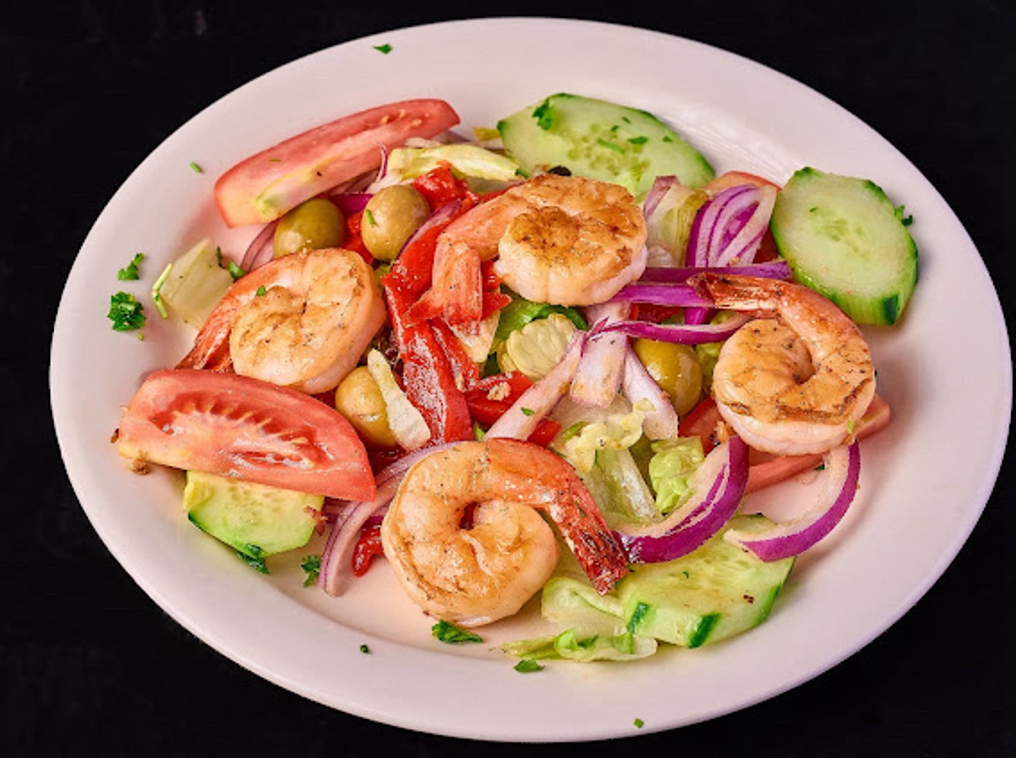 Grilled Shrimp Salad