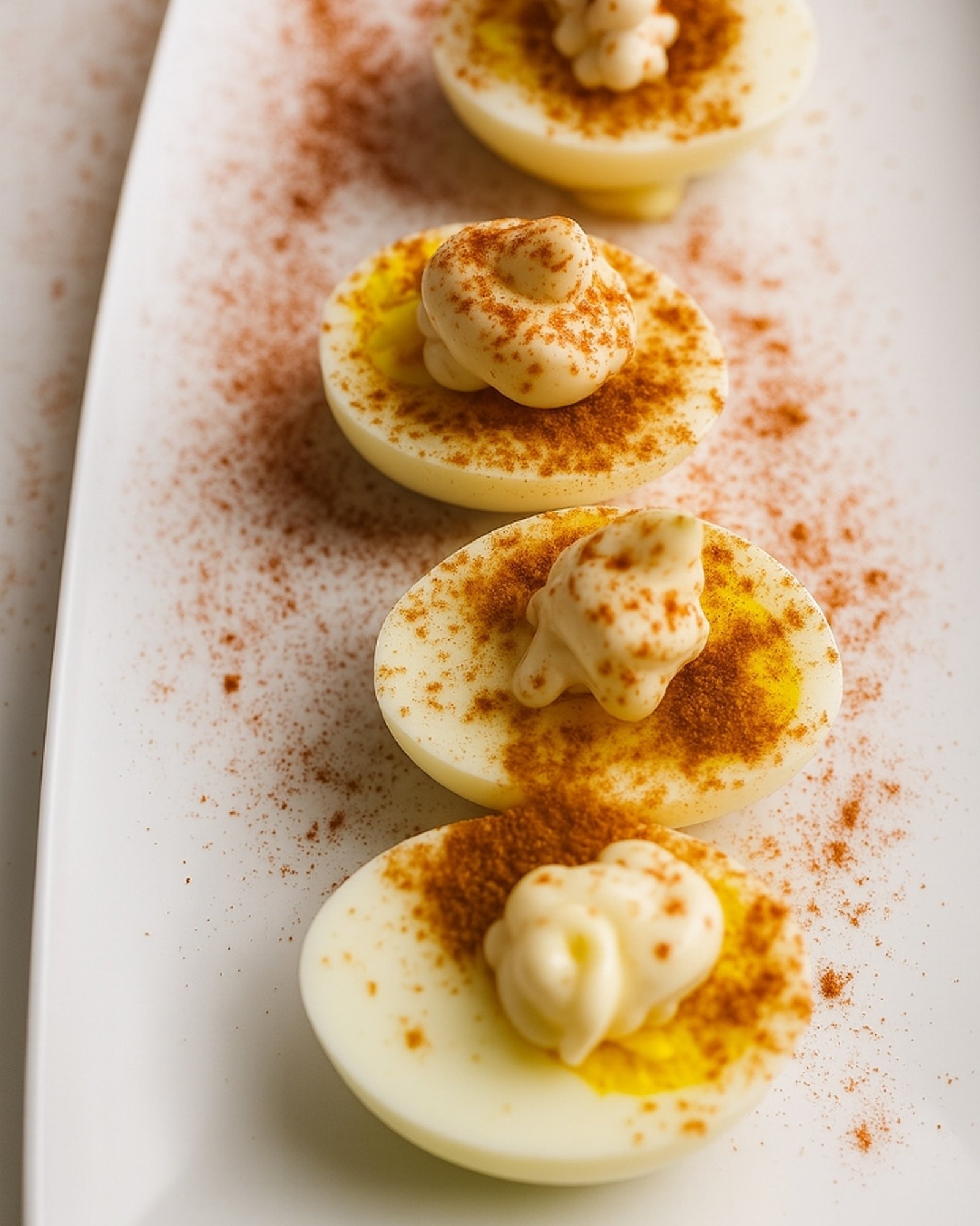 Suya Deviled Eggs