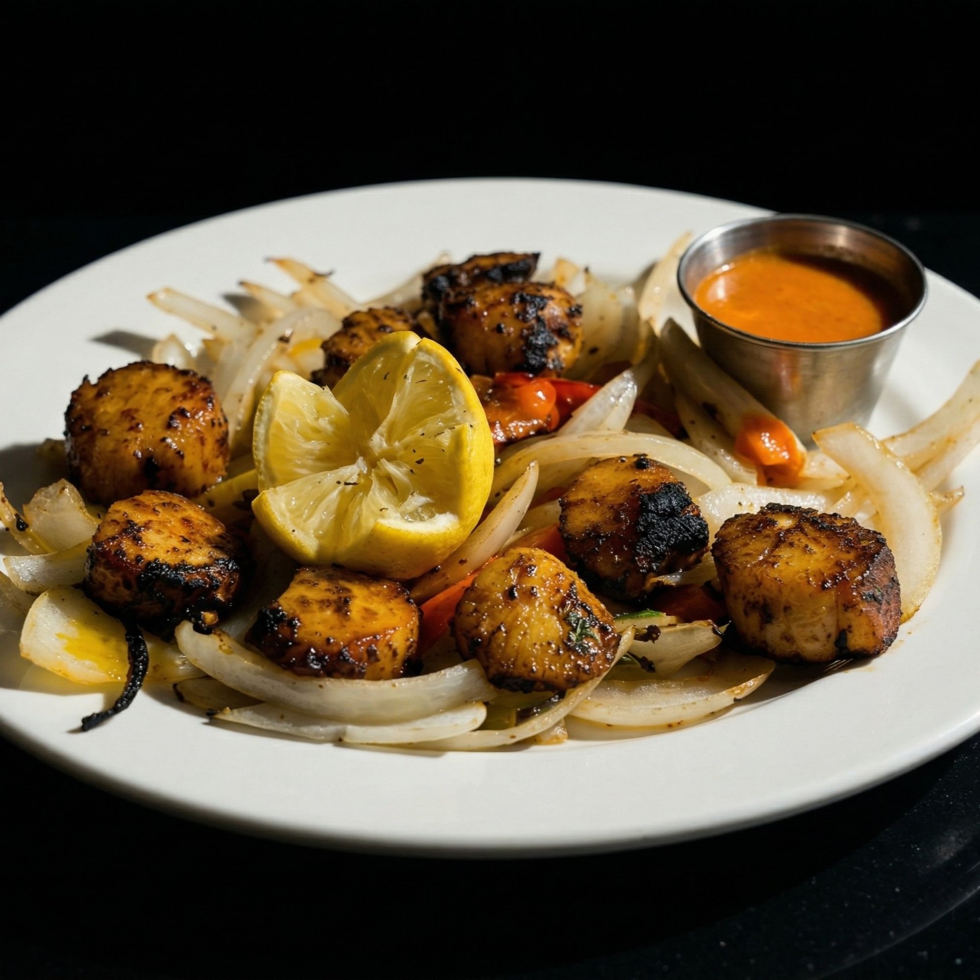 Tandoori Scallops
