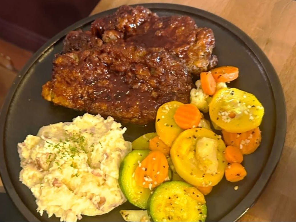 BBQ Glazed Meatloaf