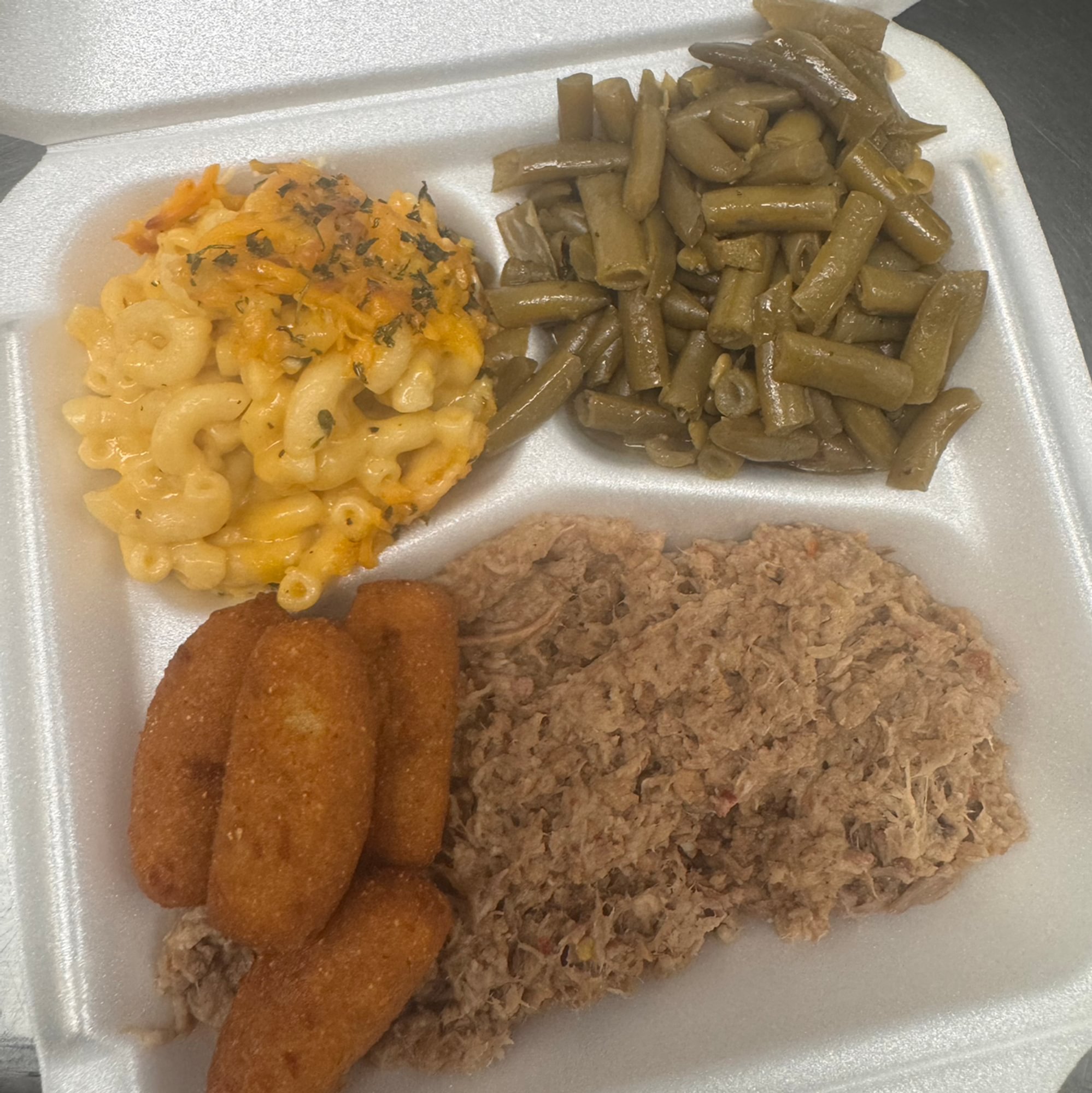 Chopped Pork BBQ Combo