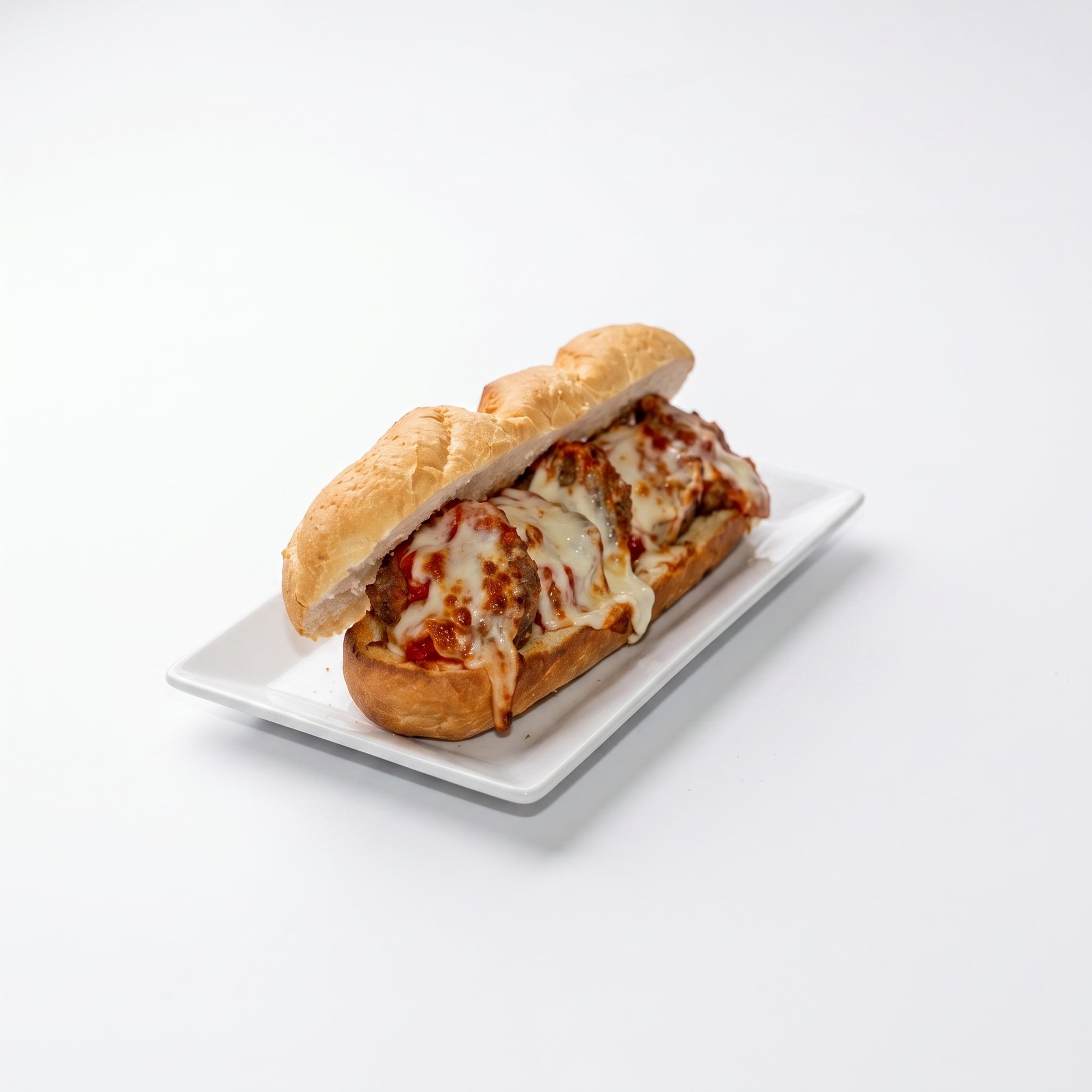 Meatball Parmigiana Hero Special