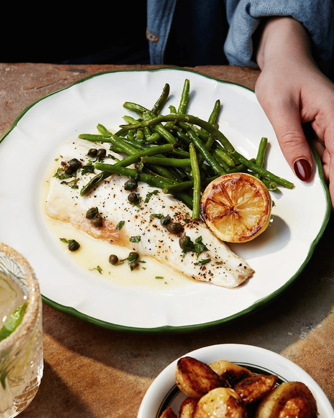 Sea Bass alla Mediterranea