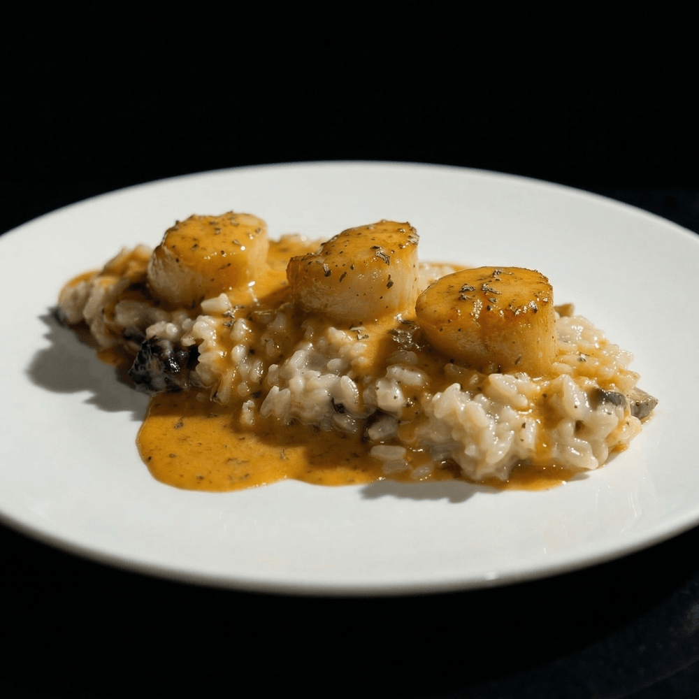 Scallops & Risotto