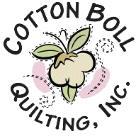 Cotton Boll Quilting Logo