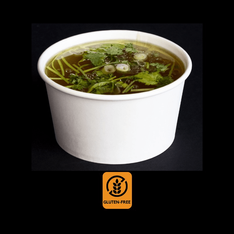 12 oz Fatty Beef Broth (No Noodles)