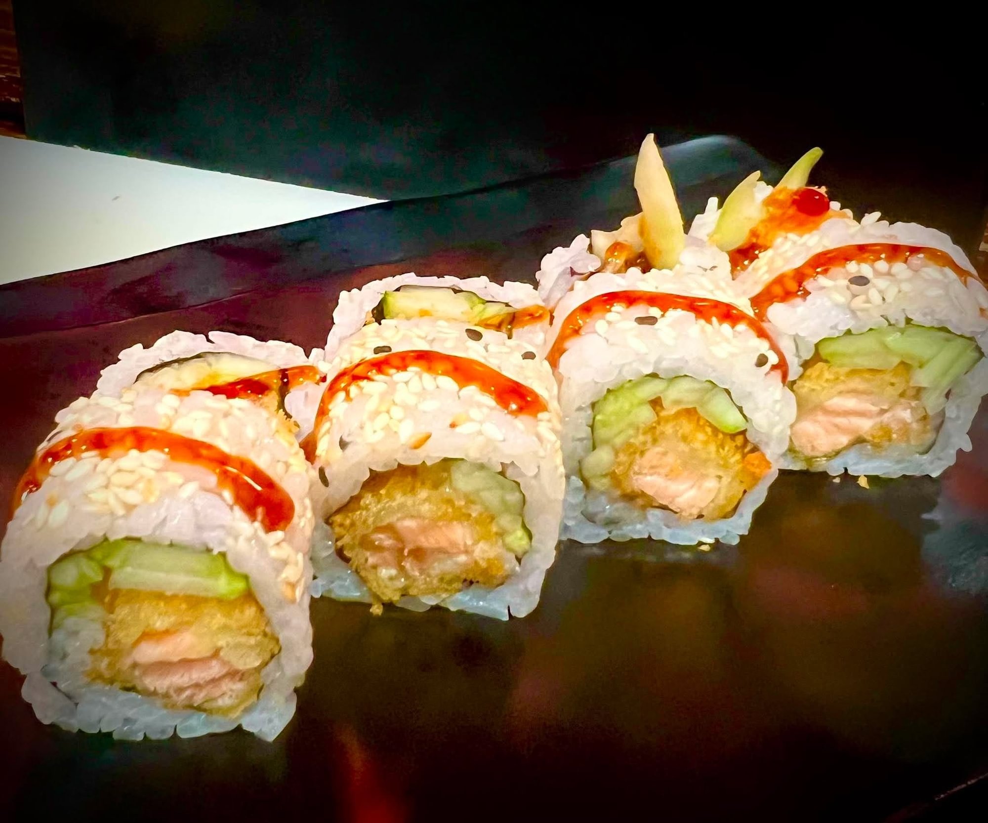 SALMON TEMPURA