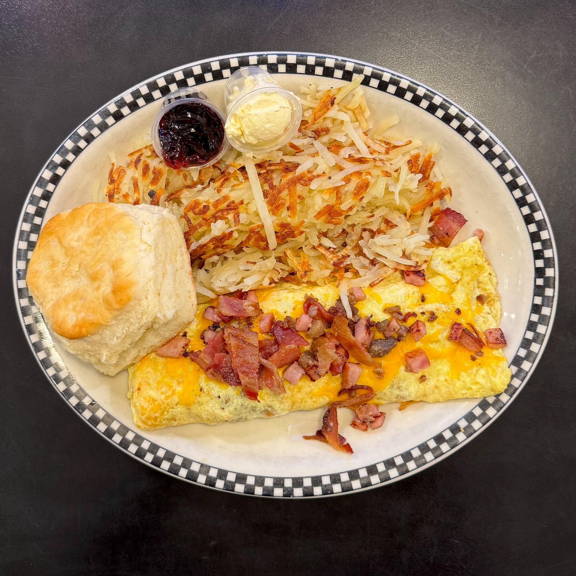 Meat Lover's Omelet