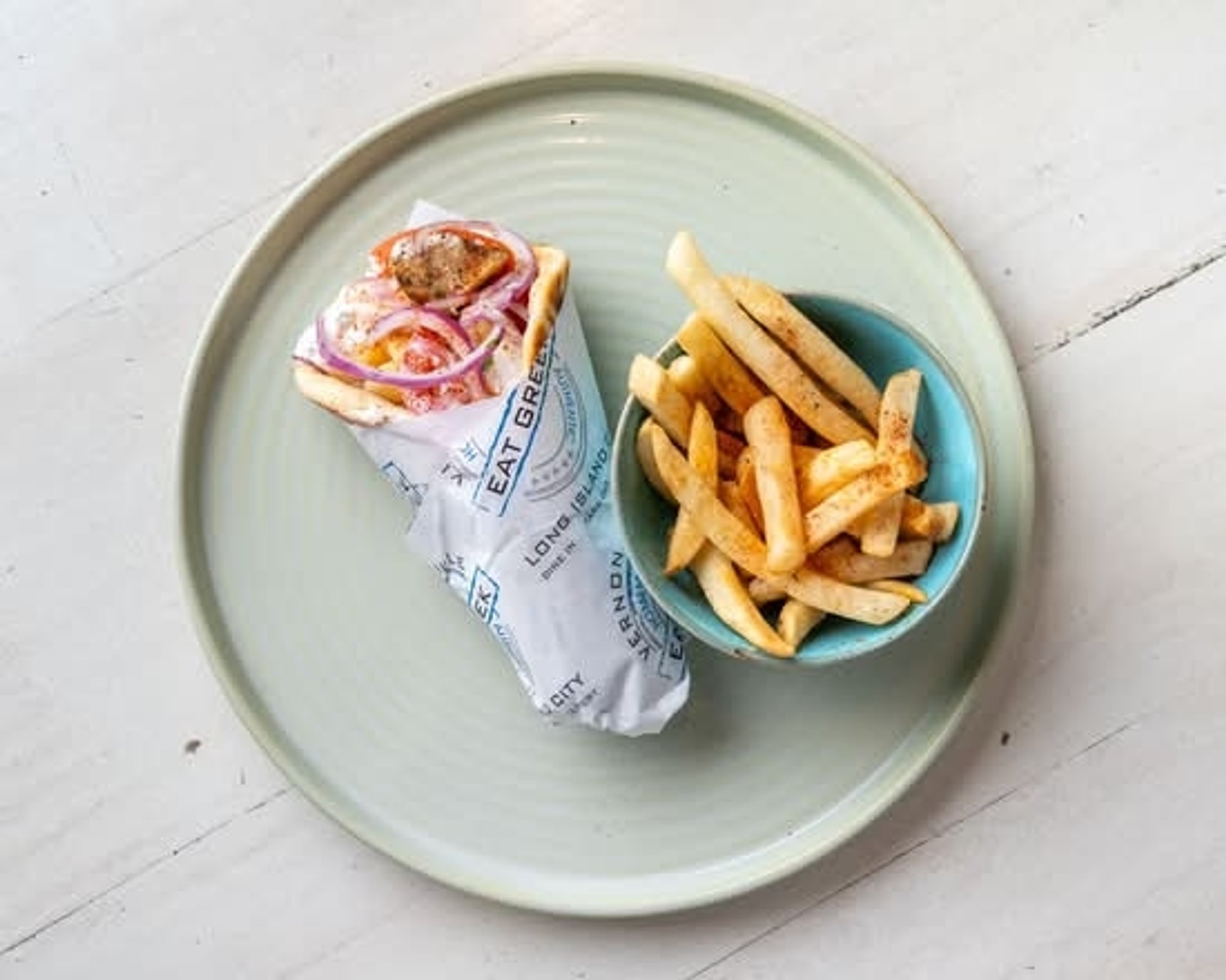 Chicken Souvlaki (Skewers) Pita