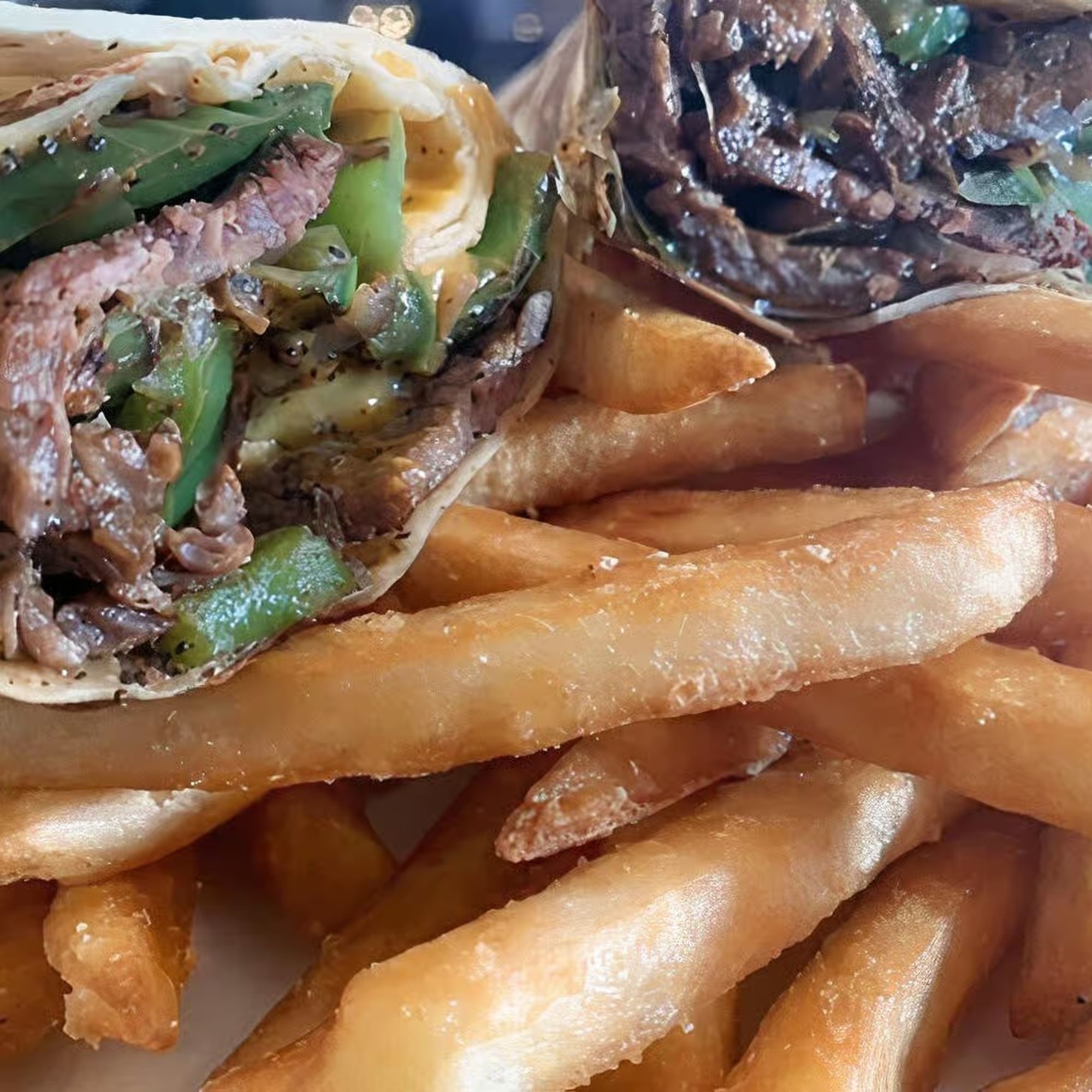 Philly Cheesesteak Wrap