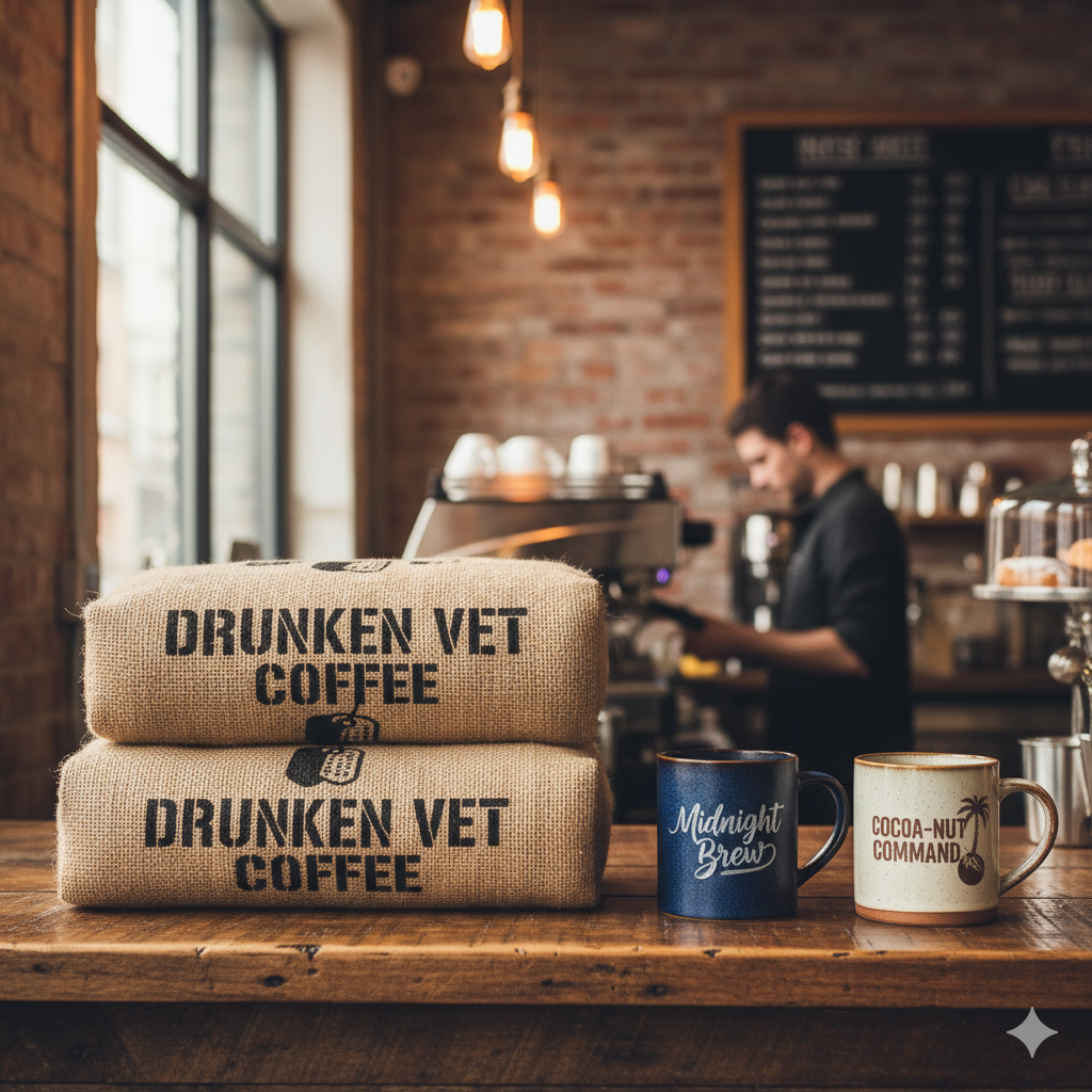 Drunken Vet coffee Image