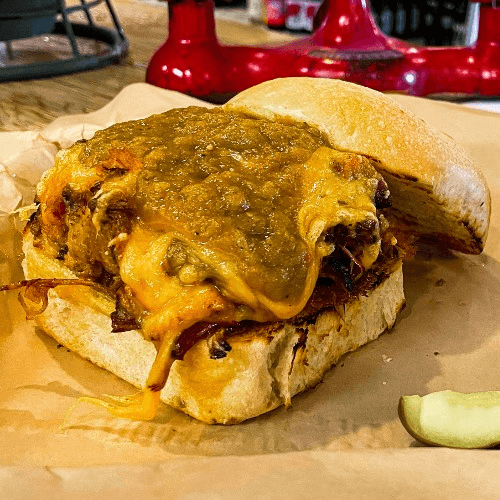 Chili Verde Sandwich