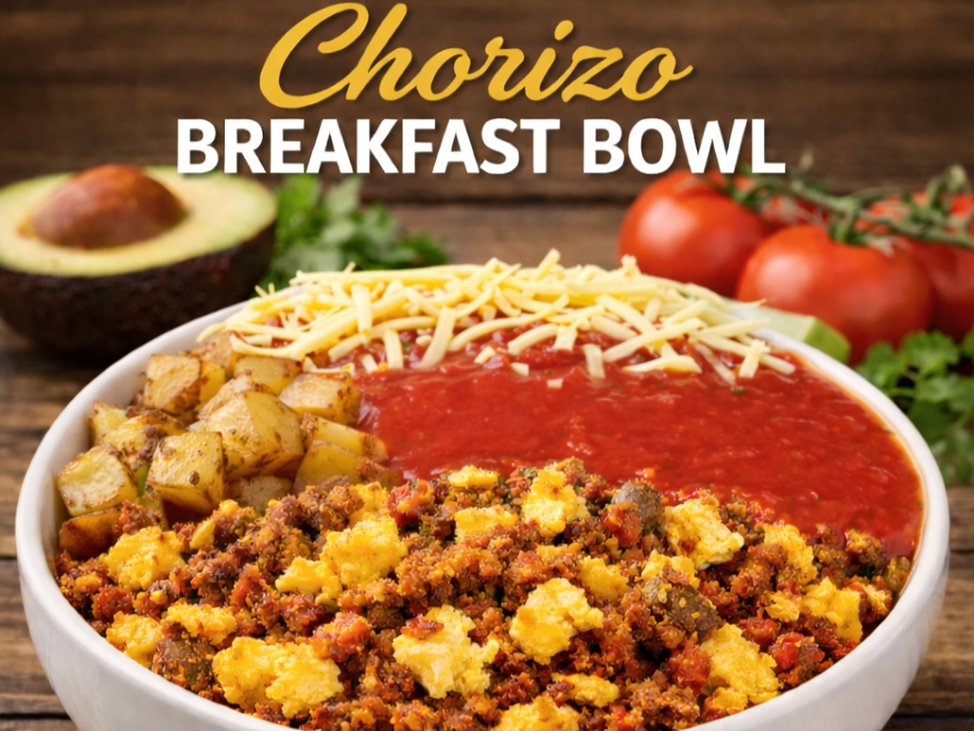 Chorizo Breakfast Burrito Bowl (GF)