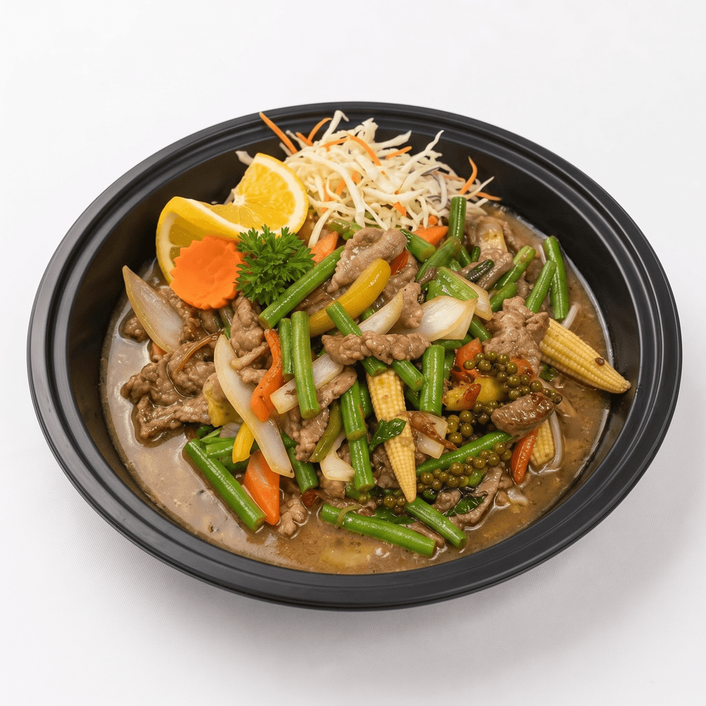 Wild Boar Stir-Fry (Rice)