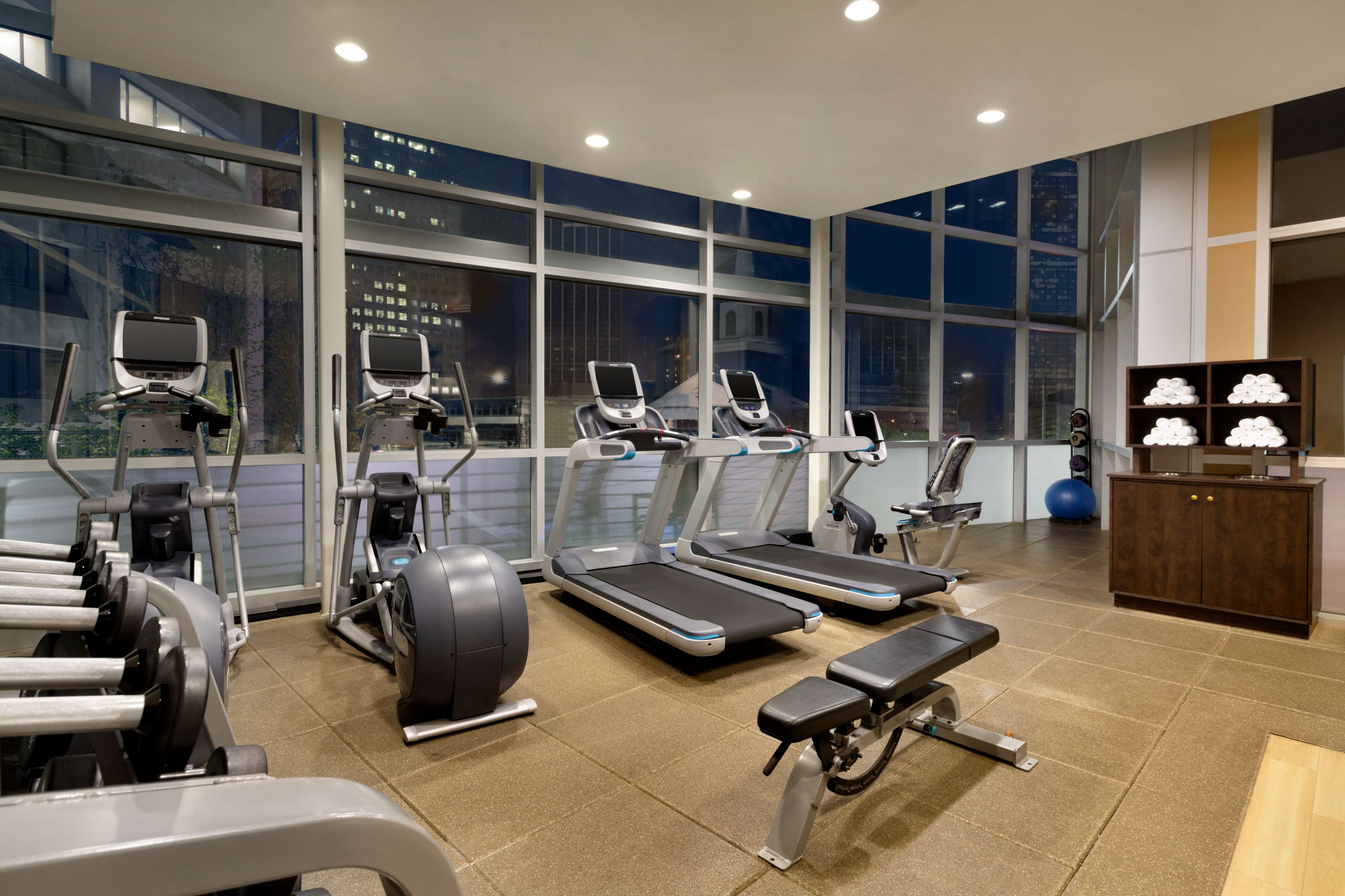 Health club  fitness center  gym