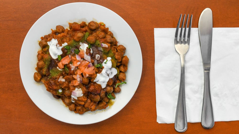 Alloo Tikki Chaat