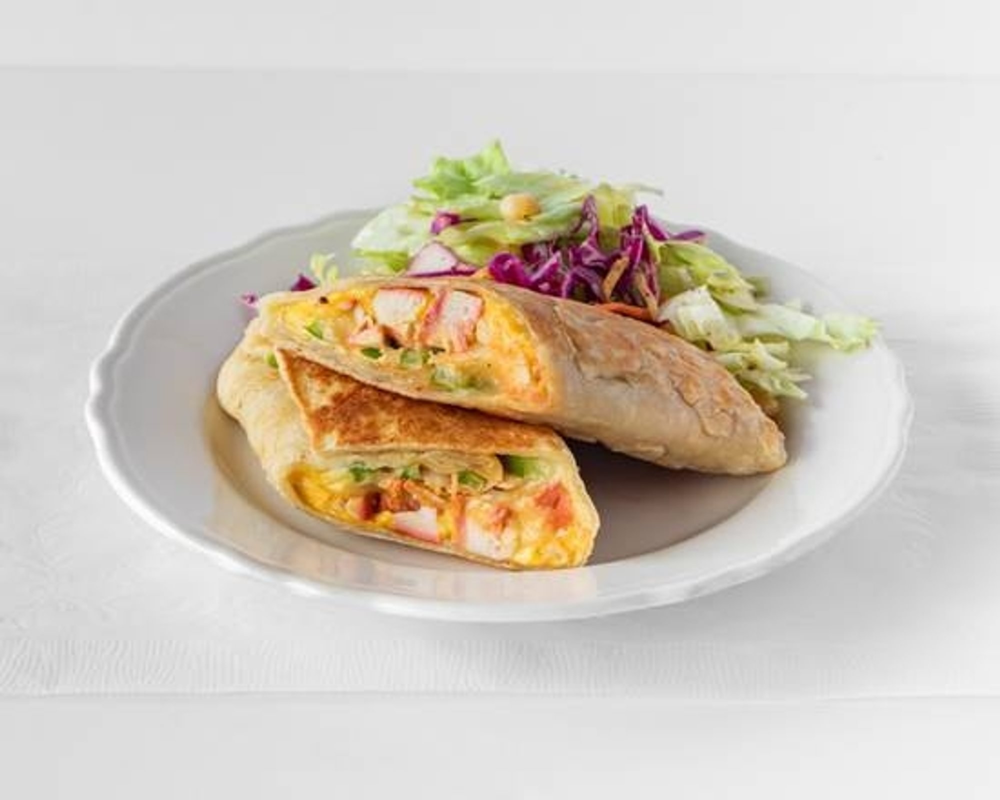 Chicken Tikka Naan Wrap