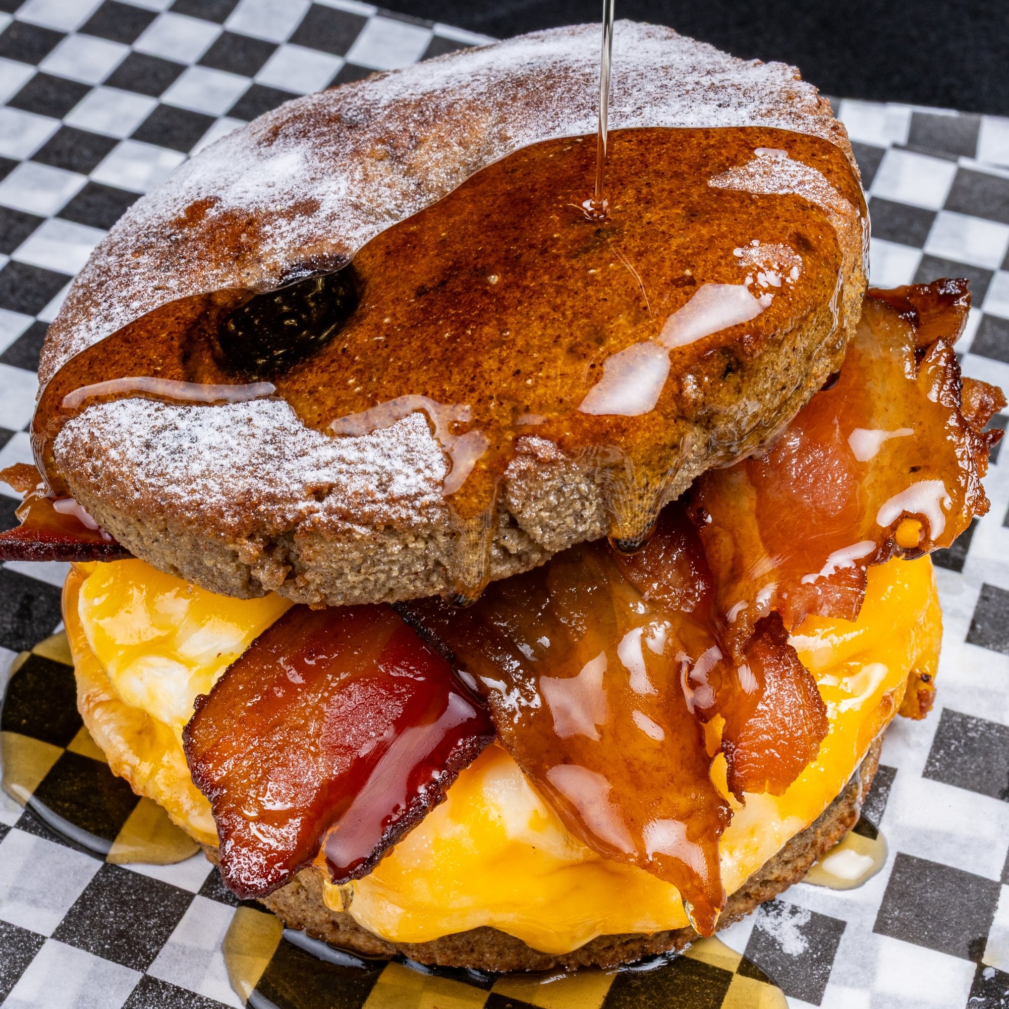 Blueberry "French Toast" Sandwich
