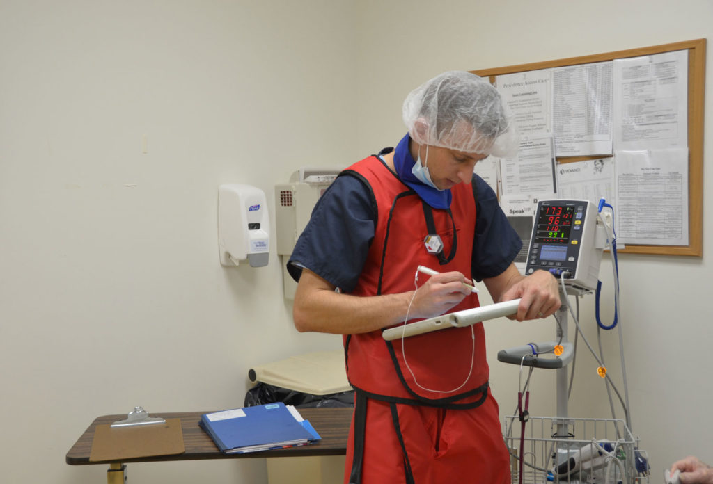 A staff member at Providence Access Care