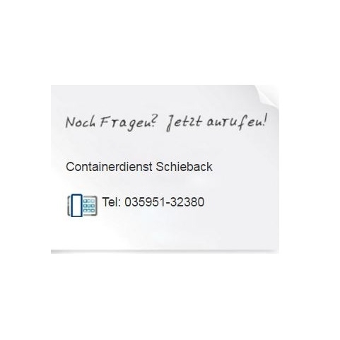 Logo von Gerd Schieback Containerdienst