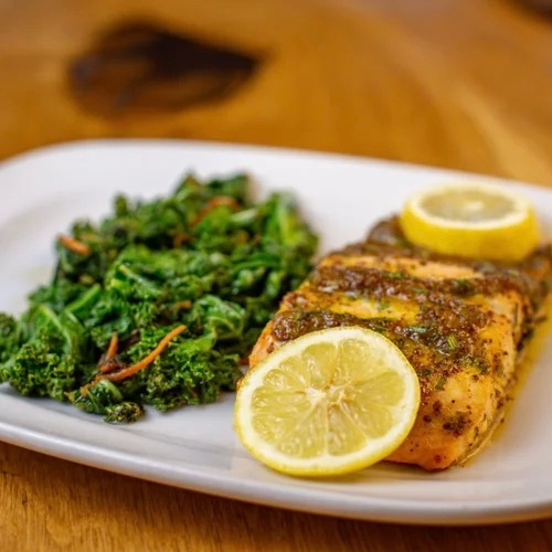 Planked Salmon
