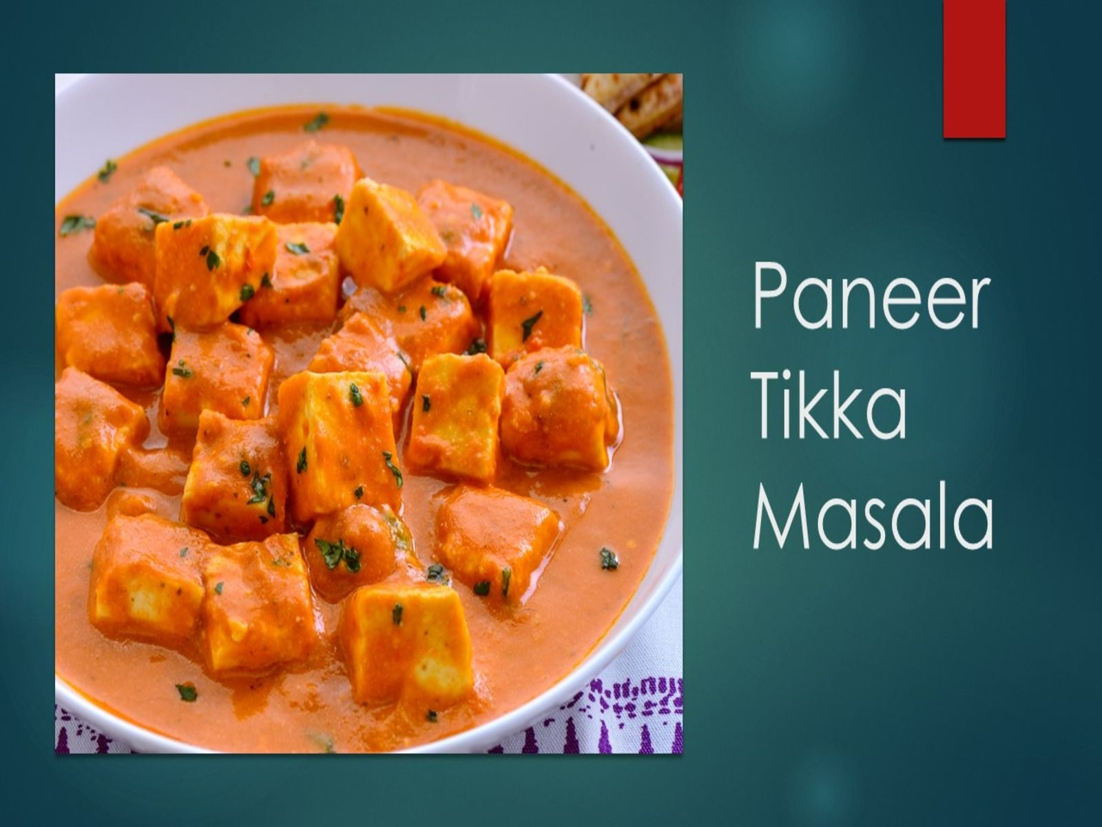 Paneer Tikka Masala