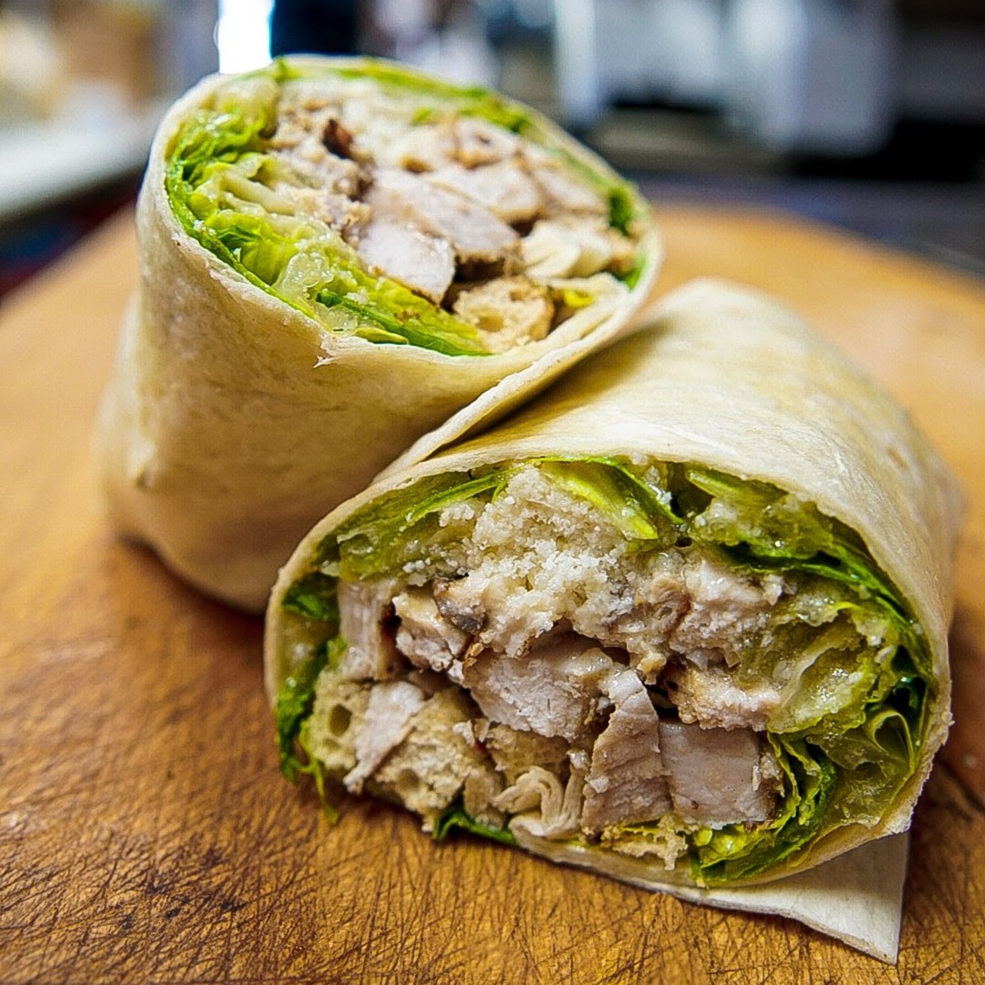 Grilled Chicken Caesar Wrap
